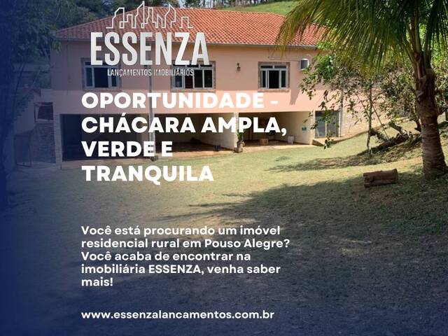 #2916 - Chácara para Venda em Pouso Alegre - MG - 1