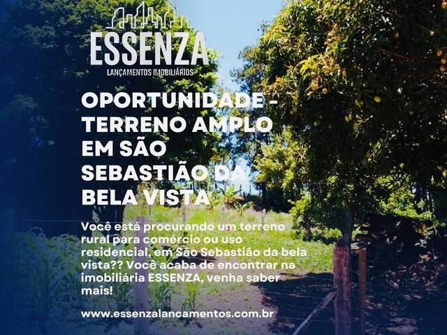 #2918 - Área para Venda em São Sebastião da Bela Vista - MG - 1